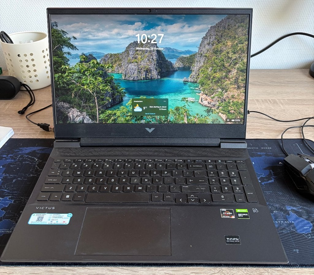 HP Victus Gaming Laptop – Ryzen 5 5600H, GTX 1650, 512GB SSD, Computers en Software, Hp, Gebruikt, Met videokaart, AMD Ryzen 5000 Series