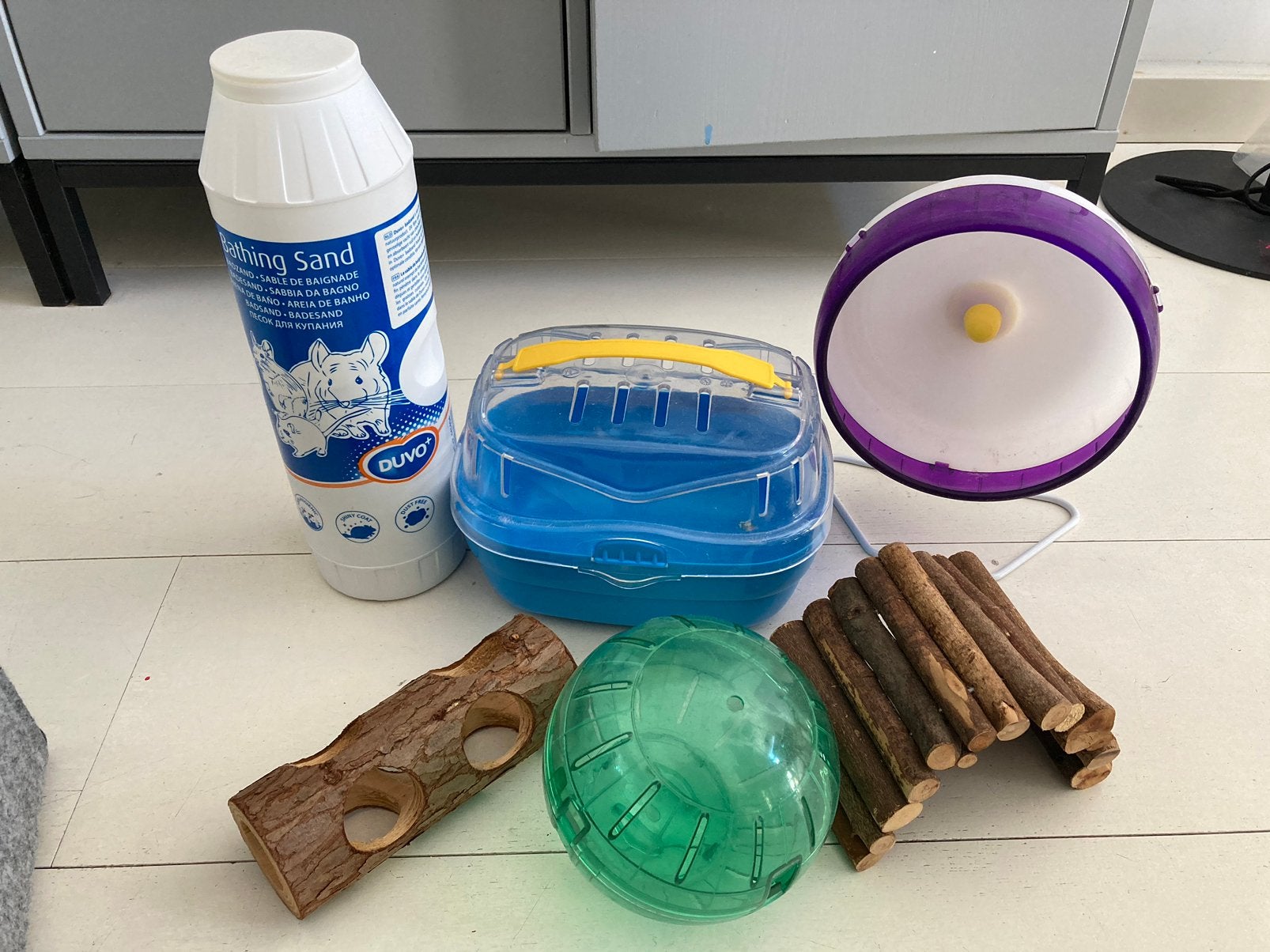 Diverse hamsterspulletjes, Dieren en Toebehoren, Ophalen of Verzenden, Gebruikt, Transportkoffer of -box