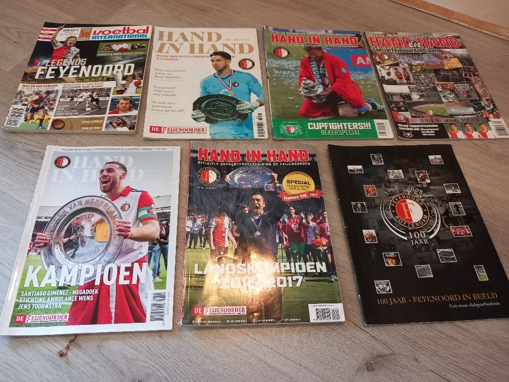 Feyenoord tijdschriften, Ophalen of Verzenden, Zo goed als nieuw, Feyenoord, Boek of Tijdschrift