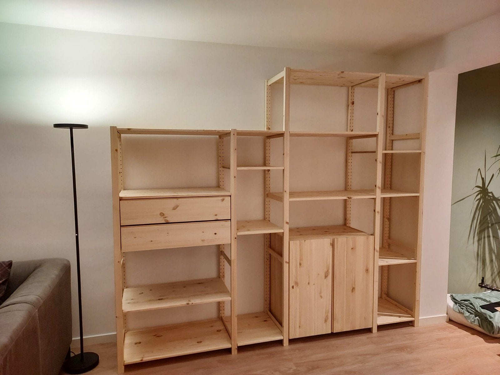 Ivar open wandkast grenen IKEA, Ophalen, Gebruikt