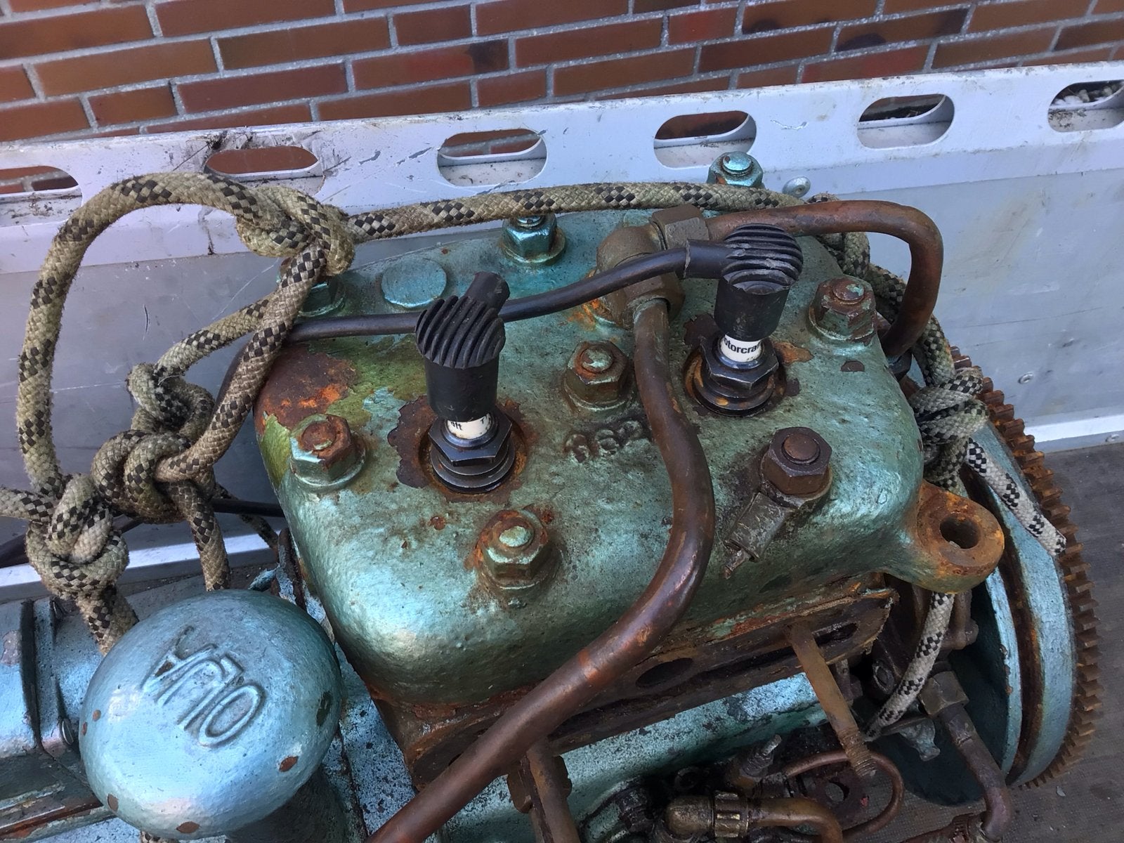 Albin O-2 Scheepsmotor - Vintage Binnenboordmotor, Watersport en Boten, Ophalen, Gebruikt, Motor en Techniek