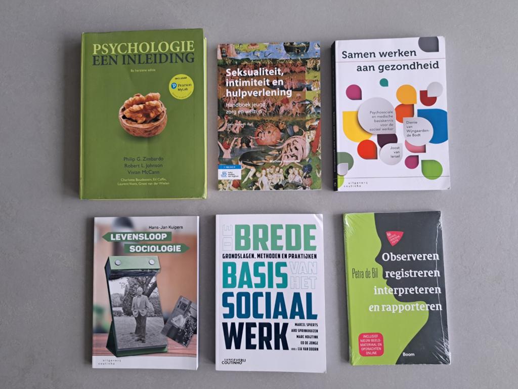 Boeken eerste trimester Social Work InHolland Amsterdam, Boeken, Ophalen of Verzenden, Gamma, Zo goed als nieuw, HBO