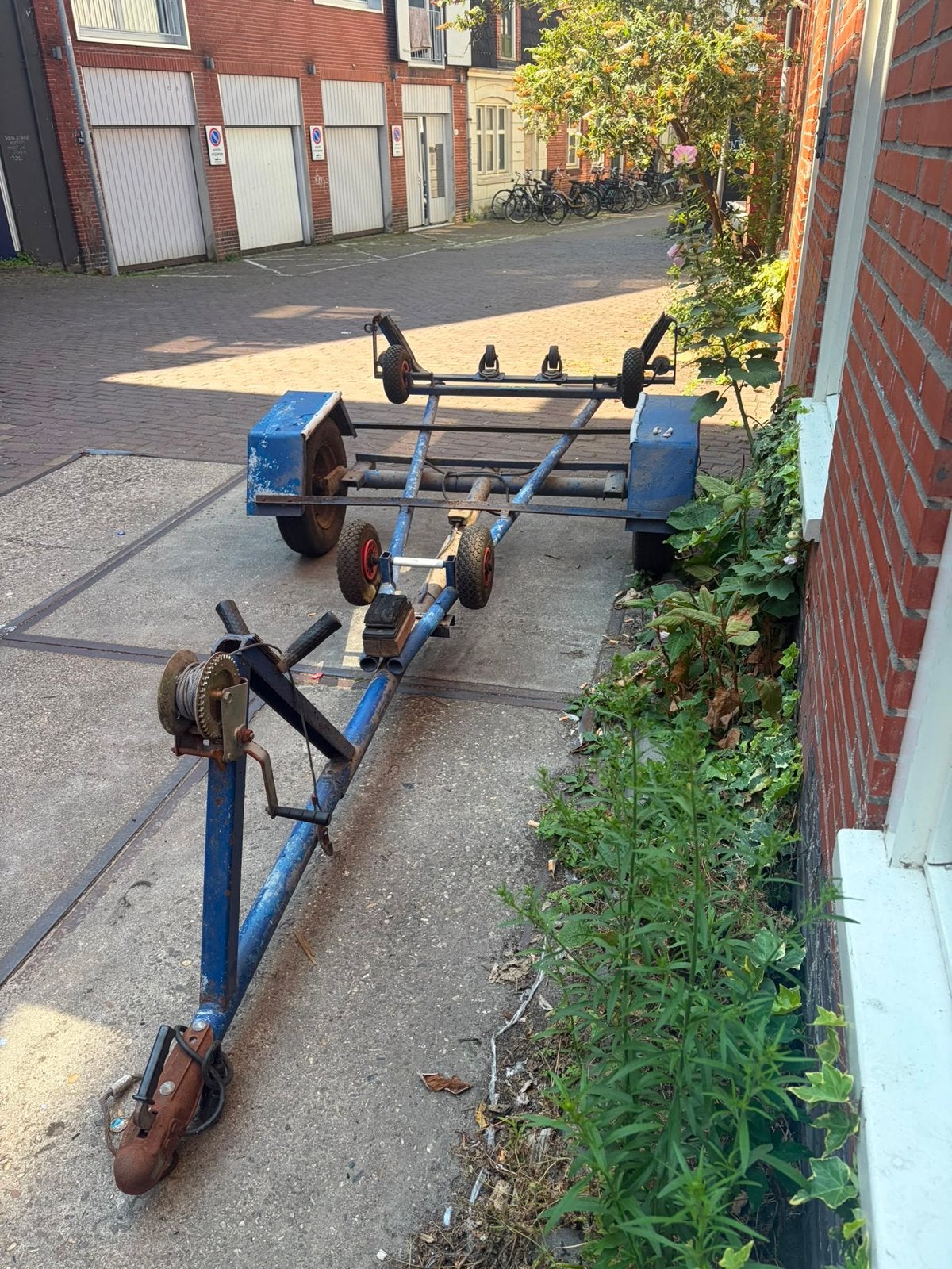 Boottrailer voor klein bootje, Ophalen, Gebruikt, Overige typen, Zeilboot of Motorboot