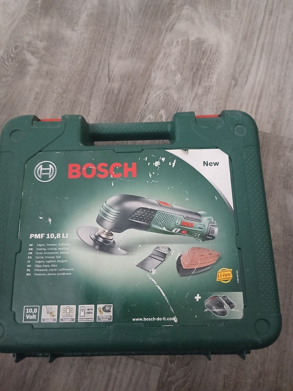 Bosch PMF 10,8 LI Multitool met Accu en Oplader, Doe-het-zelf en Verbouw, Gereedschap | Handgereedschap, Ophalen of Verzenden
