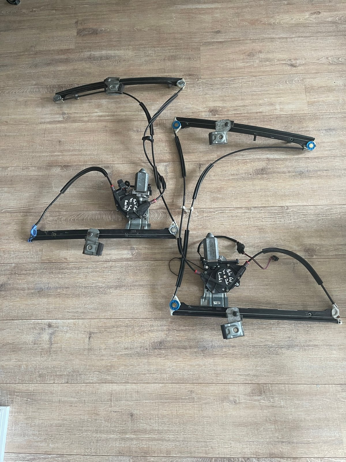 Raammechanisme VW Polo 6N Rechts en Links voordeuren, Ophalen of Verzenden, Gebruikt, Volkswagen