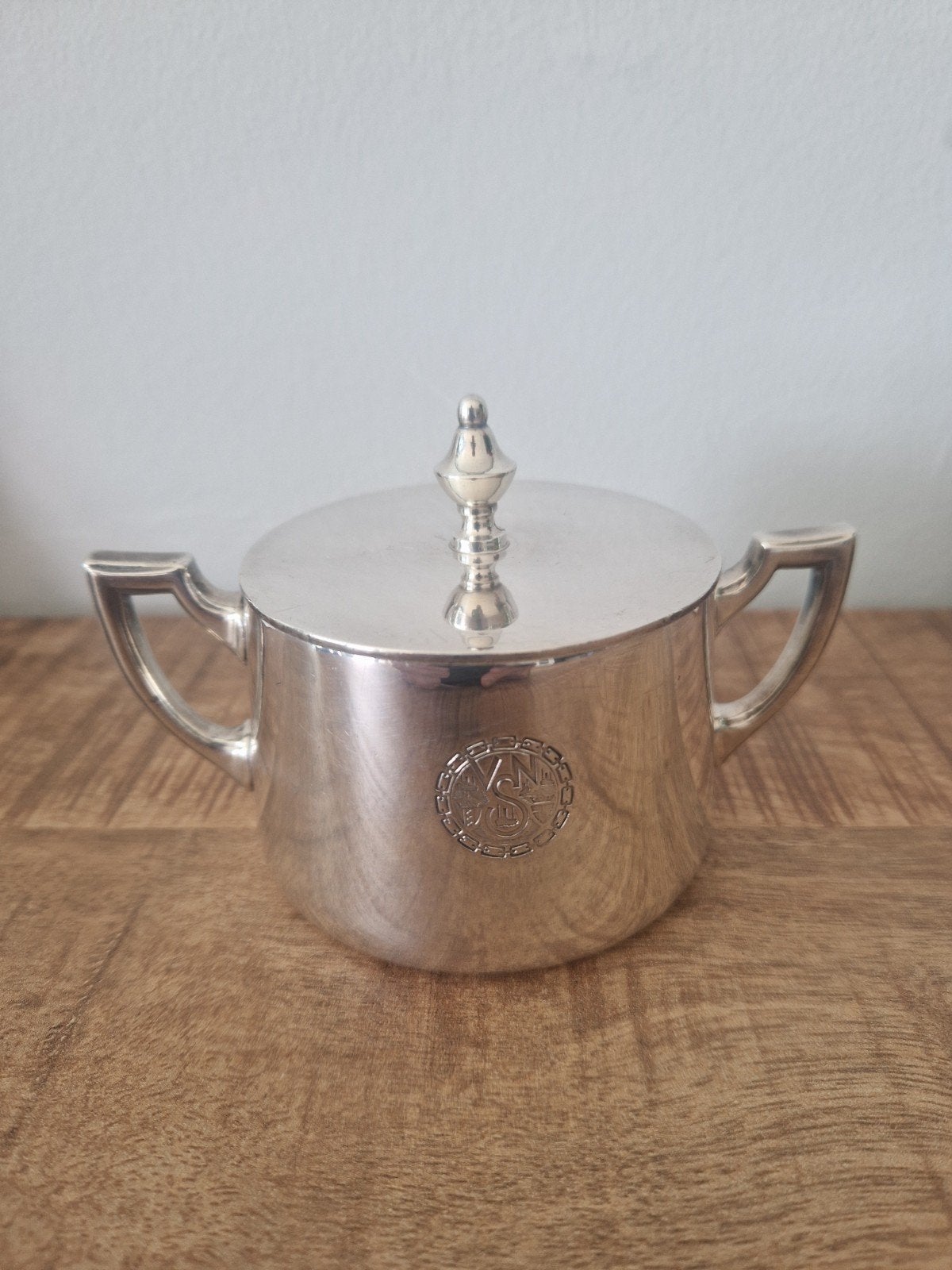 Zilveren suikerpot 9, Antiek en Kunst, Antiek | Goud en Zilver, Ophalen of Verzenden, Zilver