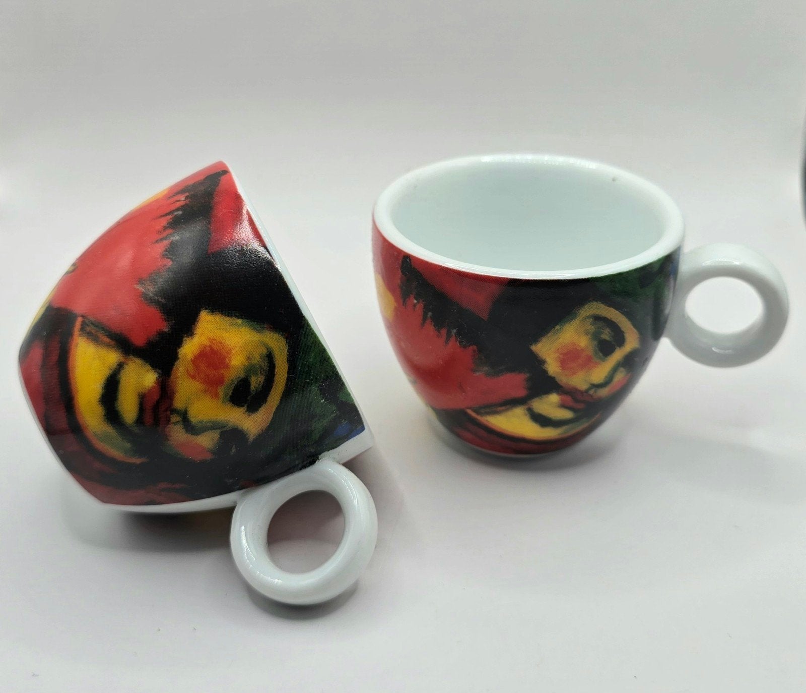 Prachtige Espressokopjes, Herman Max Pechstein, Ophalen of Verzenden, Zo goed als nieuw