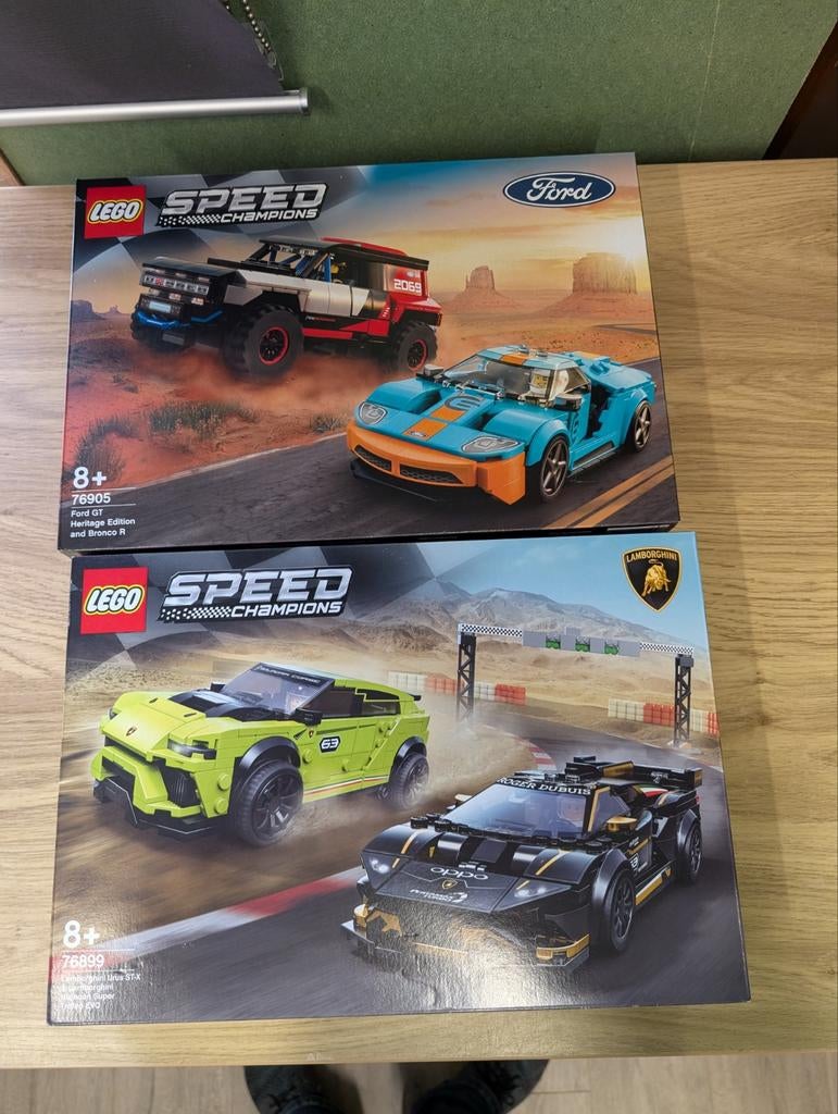 Lego speed champion 76899 en 76905 ongeopend, Lego, Nieuw, Compleet, Complete set