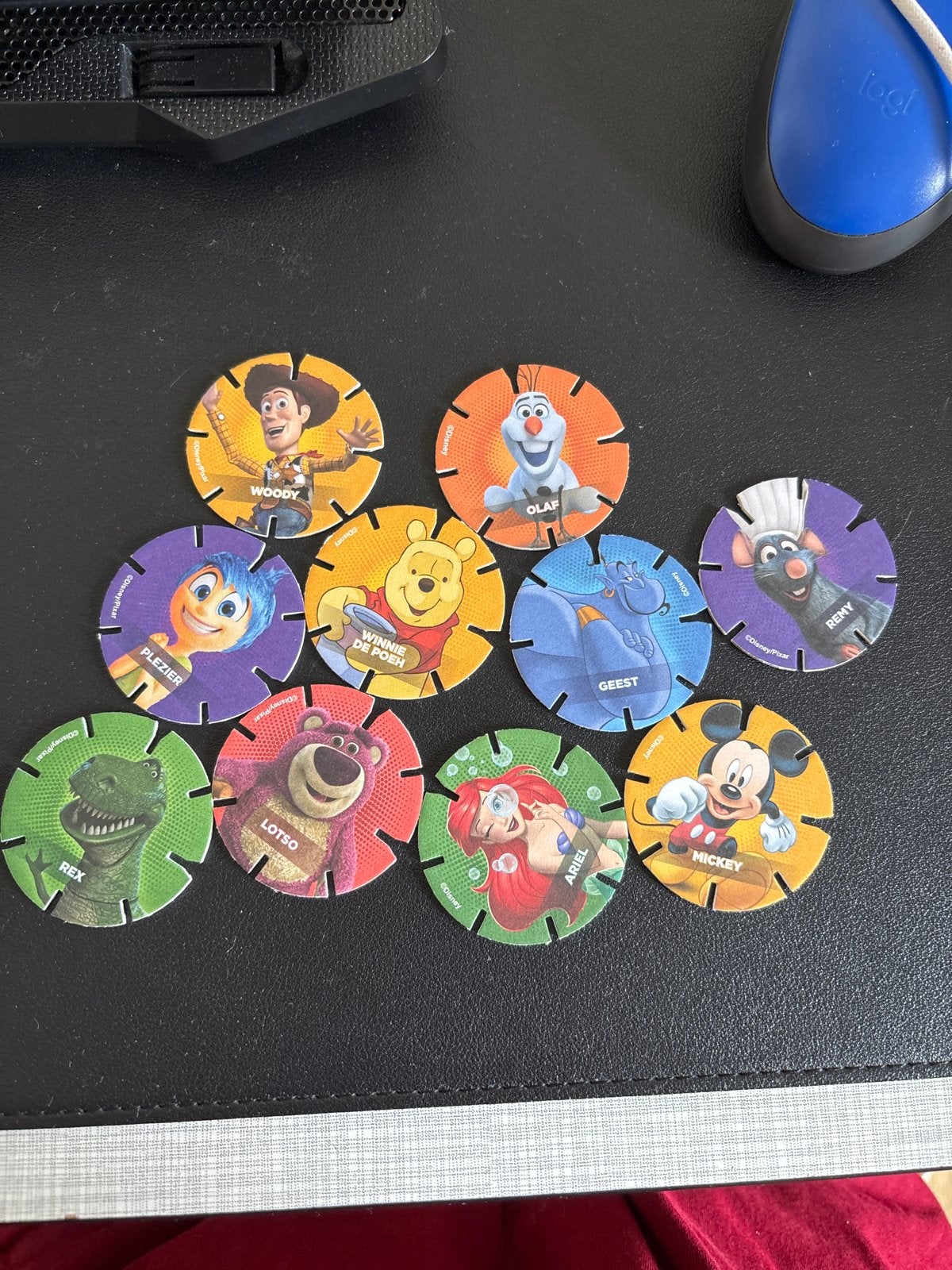 Disney Flippo's - Diverse Figuren, Ophalen of Verzenden, Mickey Mouse, Gebruikt, Overige typen