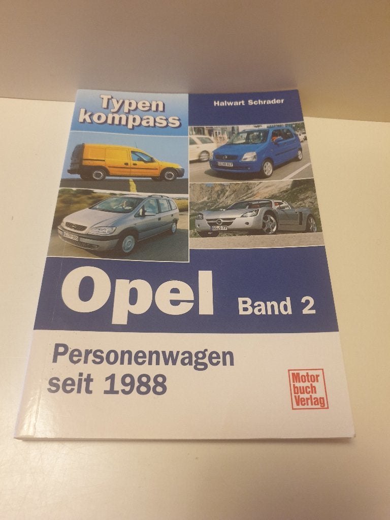 Typenkompass Opel Personenwagens vanaf 1988 - Band 2, Ophalen of Verzenden, Nieuw, Opel