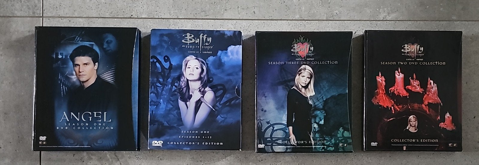 Buffy the Vampire Slayer & Angel DVD Collectie (4 seizoenen), Cd's en Dvd's, Speciale editie, Seizoen 1, Ophalen of Verzenden