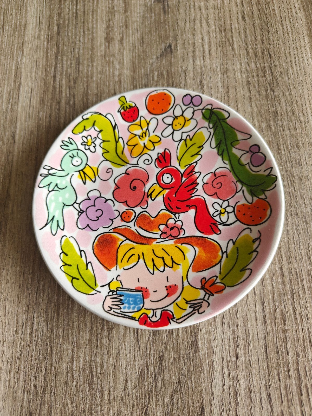 Blond Amsterdam Petit Four Paradijs ⌀12cm, Nieuw, Ophalen of Verzenden, Bord(en), Modern