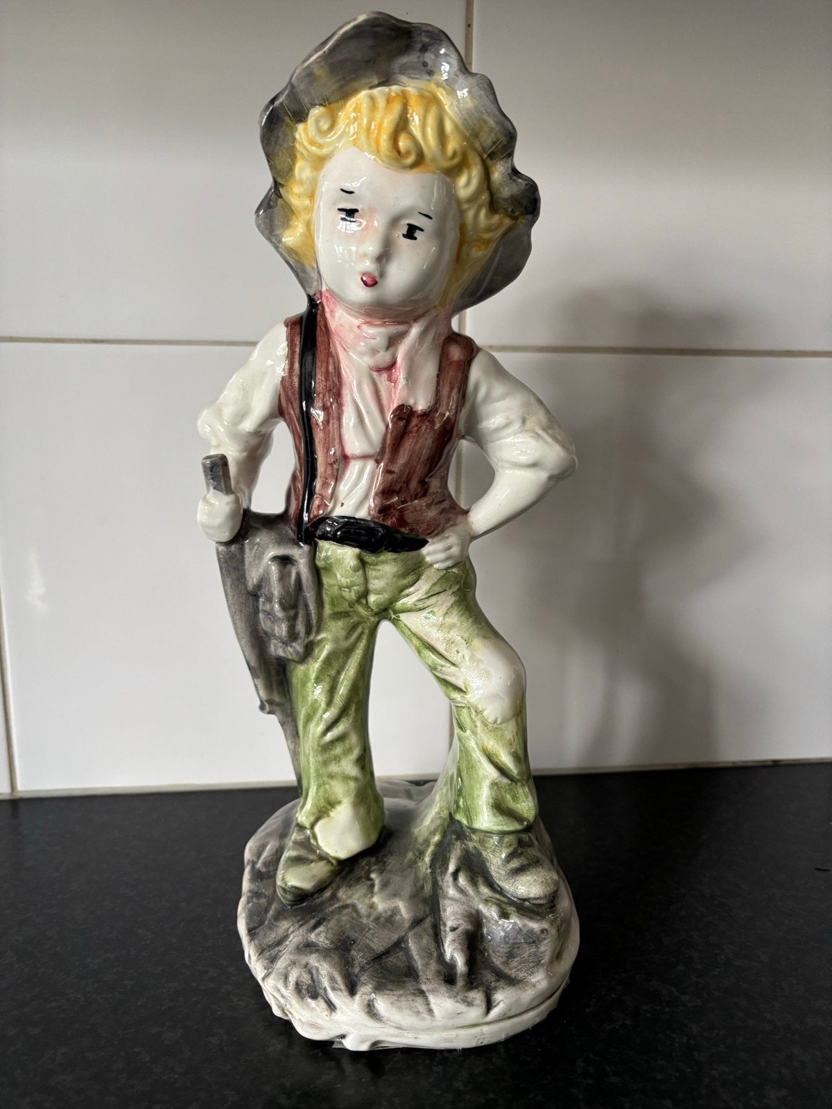 Capodimonte porseleinen beeldje 35 cm., Ophalen of Verzenden