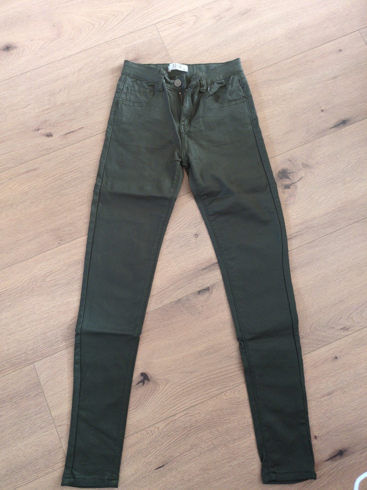 G66 GRASSTAR Groene Skinny Broek Maat 14, Ophalen of Verzenden, Nieuw, Meisje, Broek