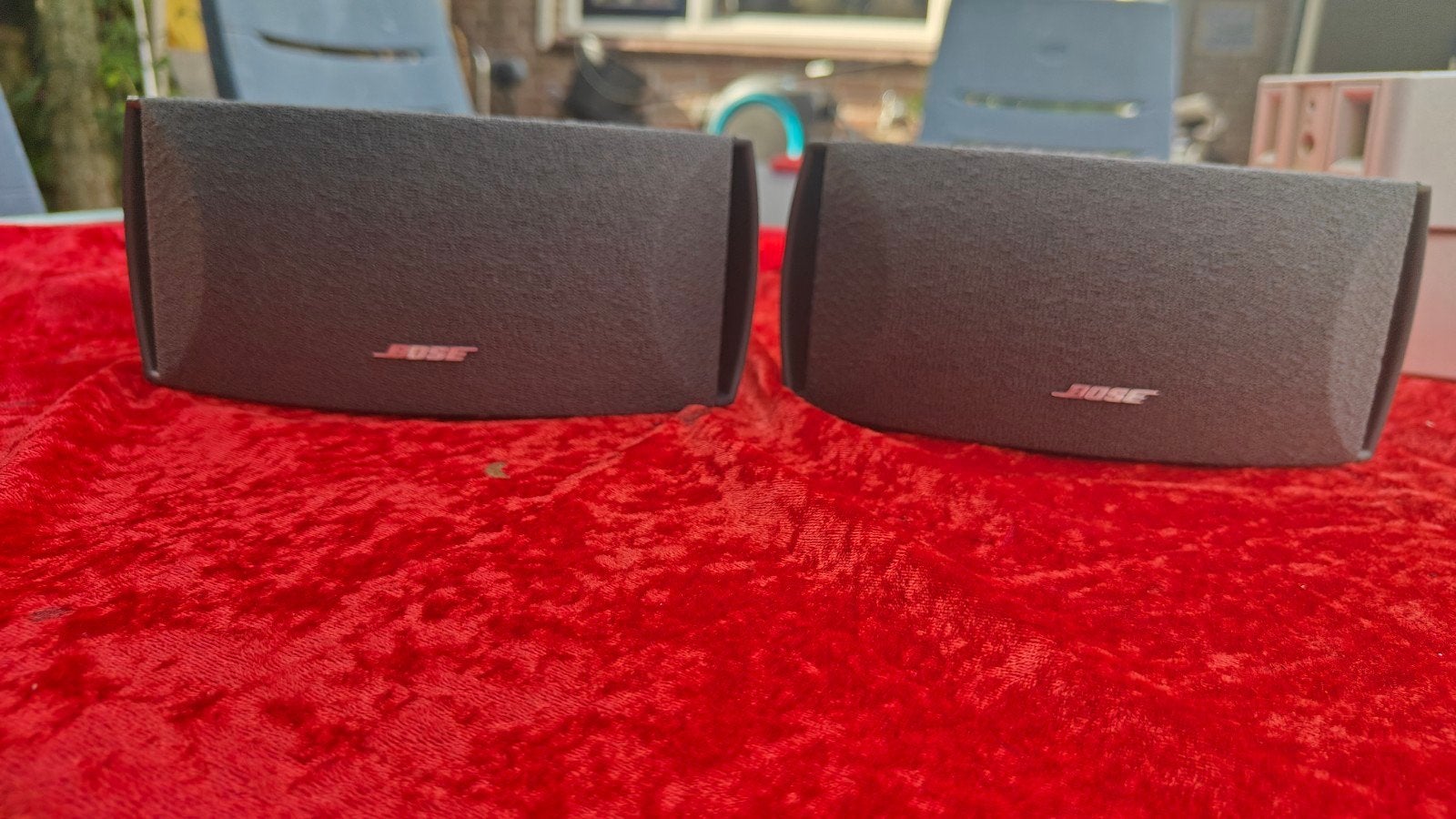 Bose 321 Gemstone luidsprekers 2x zwart of Zilvergrijs, Overige merken, 70 watt of meer, Ophalen of Verzenden, Zo goed als nieuw