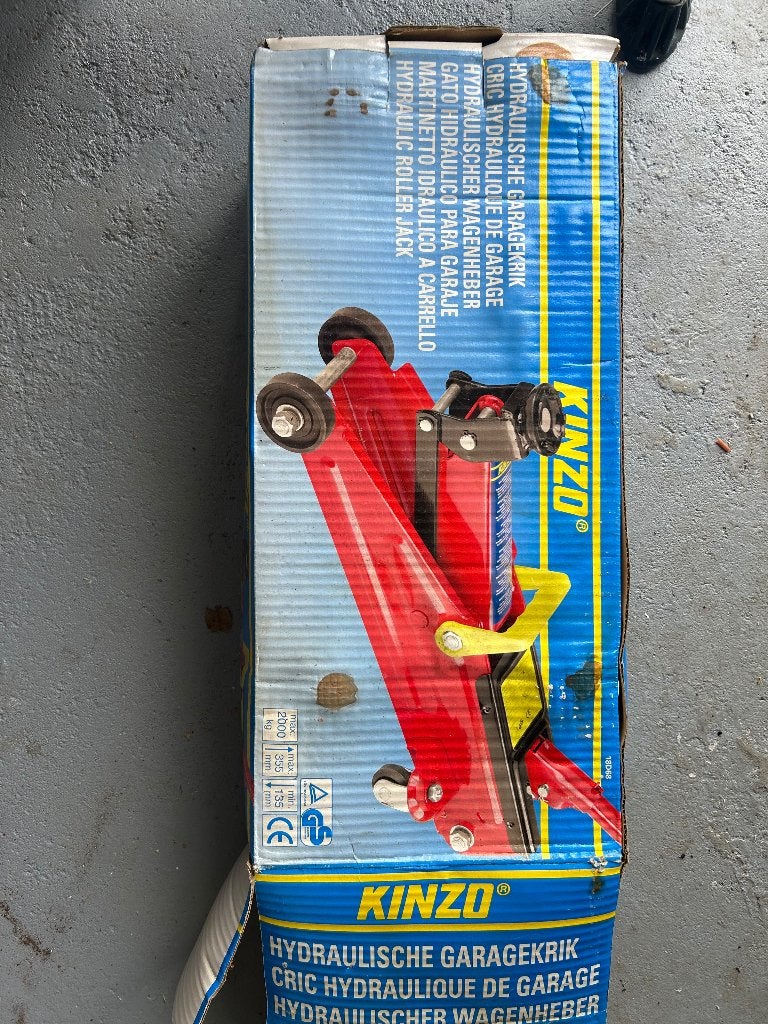 Zo goed als nieuwe autokirk 2 ton, Auto diversen, Krikken, Ophalen, Zo goed als nieuw, Hydraulisch, Garagekrik