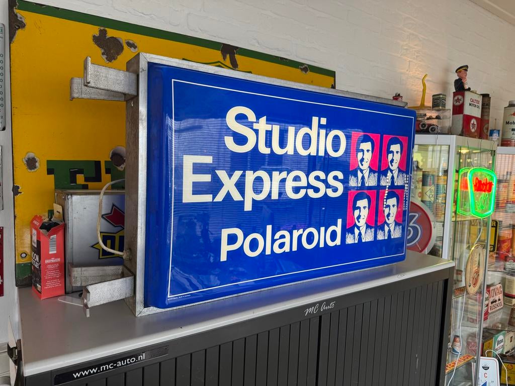 Vintage Studio Express Polaroid Lichtbak - Made in Germany, Ophalen