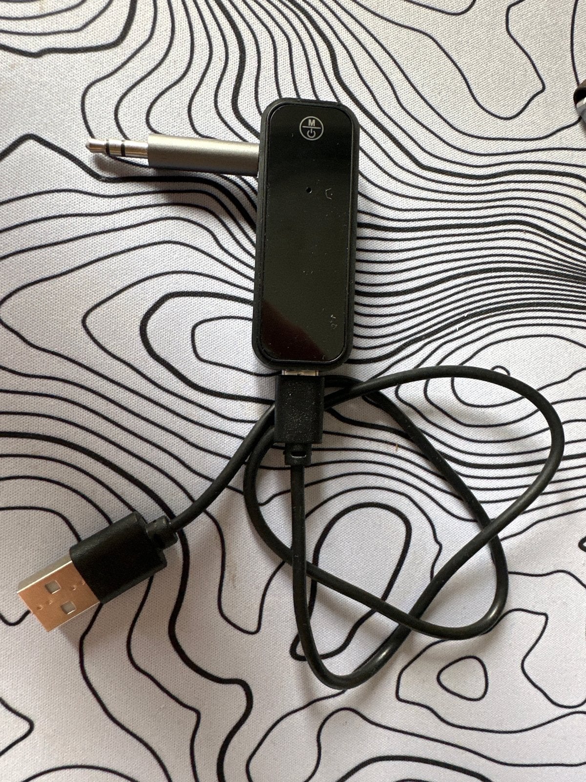 Bluetooth Audio Ontvanger aux en usb voor voeding, Ophalen of Verzenden, Gebruikt, Minder dan 2 meter, Overige kabels