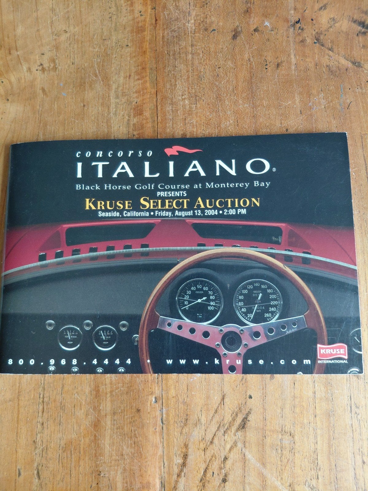 Concorso Italiano 2004 – Kruse Select Autoveilingcatalogus, Boeken, Ophalen of Verzenden, Zo goed als nieuw, Ferrari, Kruse Select Auction