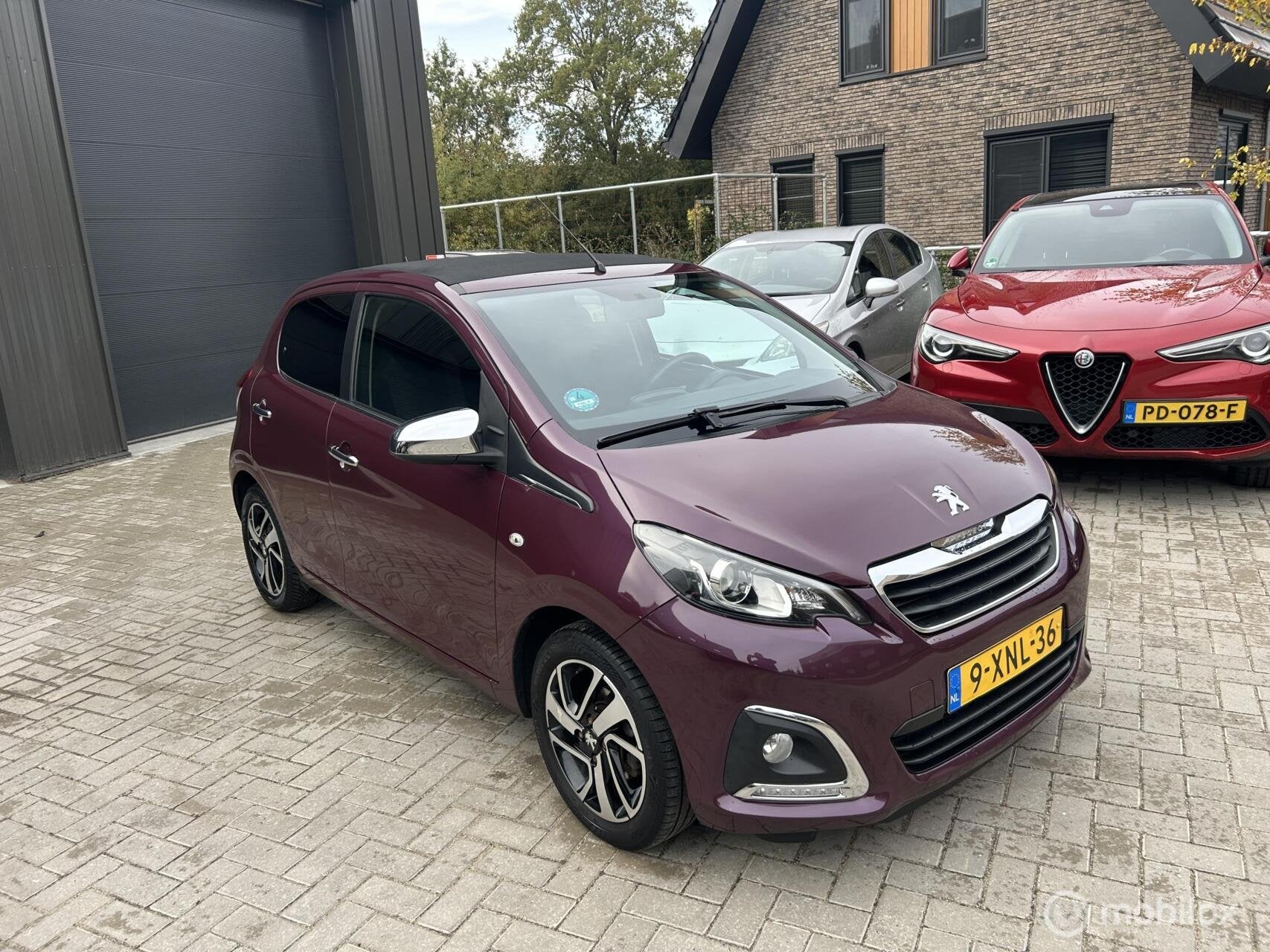 Peugeot 108 1.0 VTi Allure TOP! Apple Carplay Camera Trekh, Auto's, Euro 5, Gebruikt, 31 €/maand, Overige kleuren