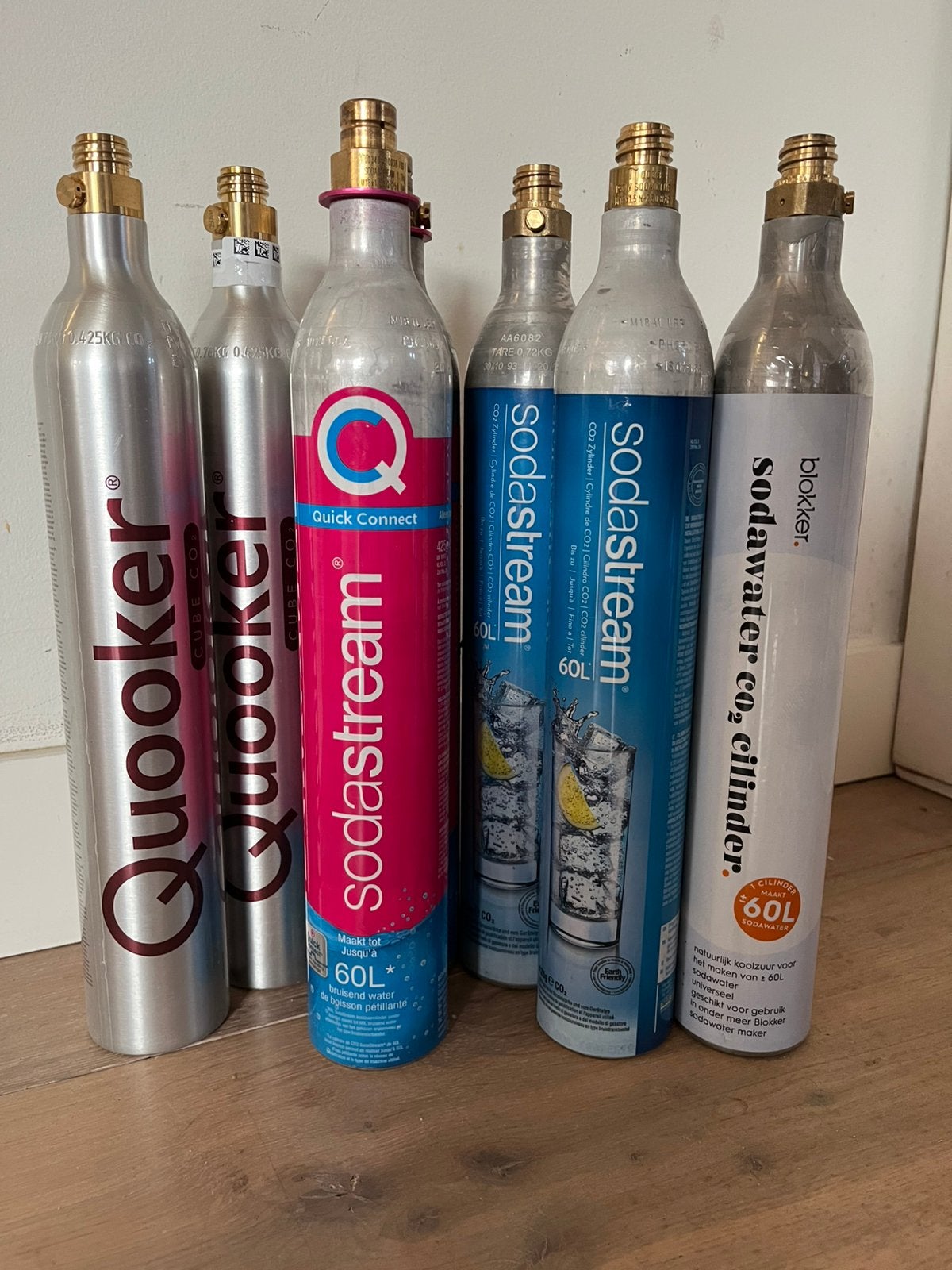 Koolzuur Quooker, Sodastream, quick Connect hervullen vullen, Ophalen of Verzenden, Zo goed als nieuw