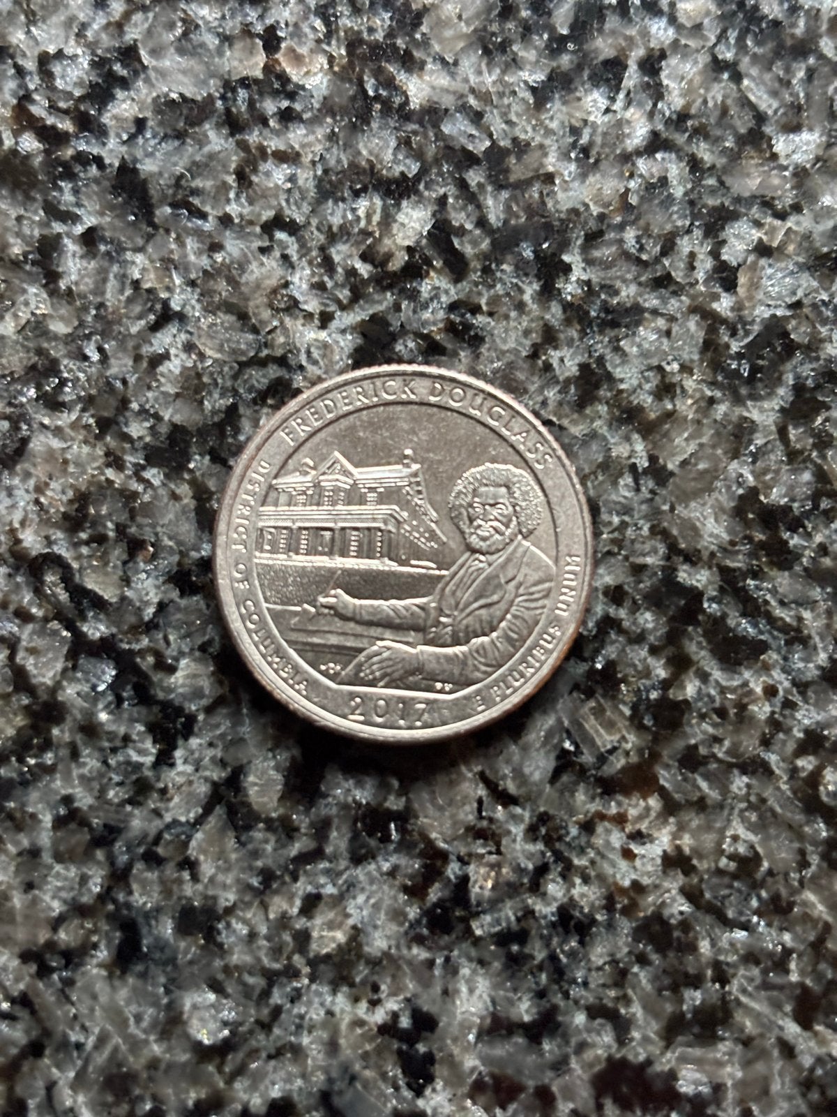 Amerikaanse Quarter Dollar - Frederick Douglass 2017, Verzenden, Noord-Amerika, Losse munt