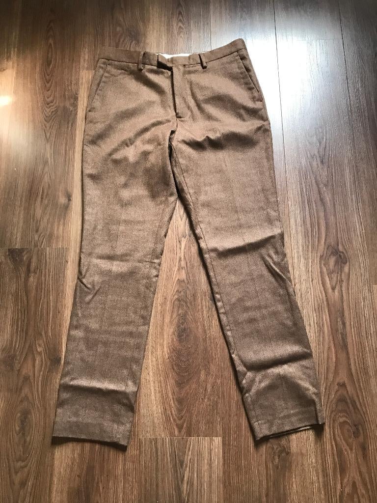 bruinige? broek (H&M), H&M, Bruin, Maat 42/44 (L), Ophalen of Verzenden