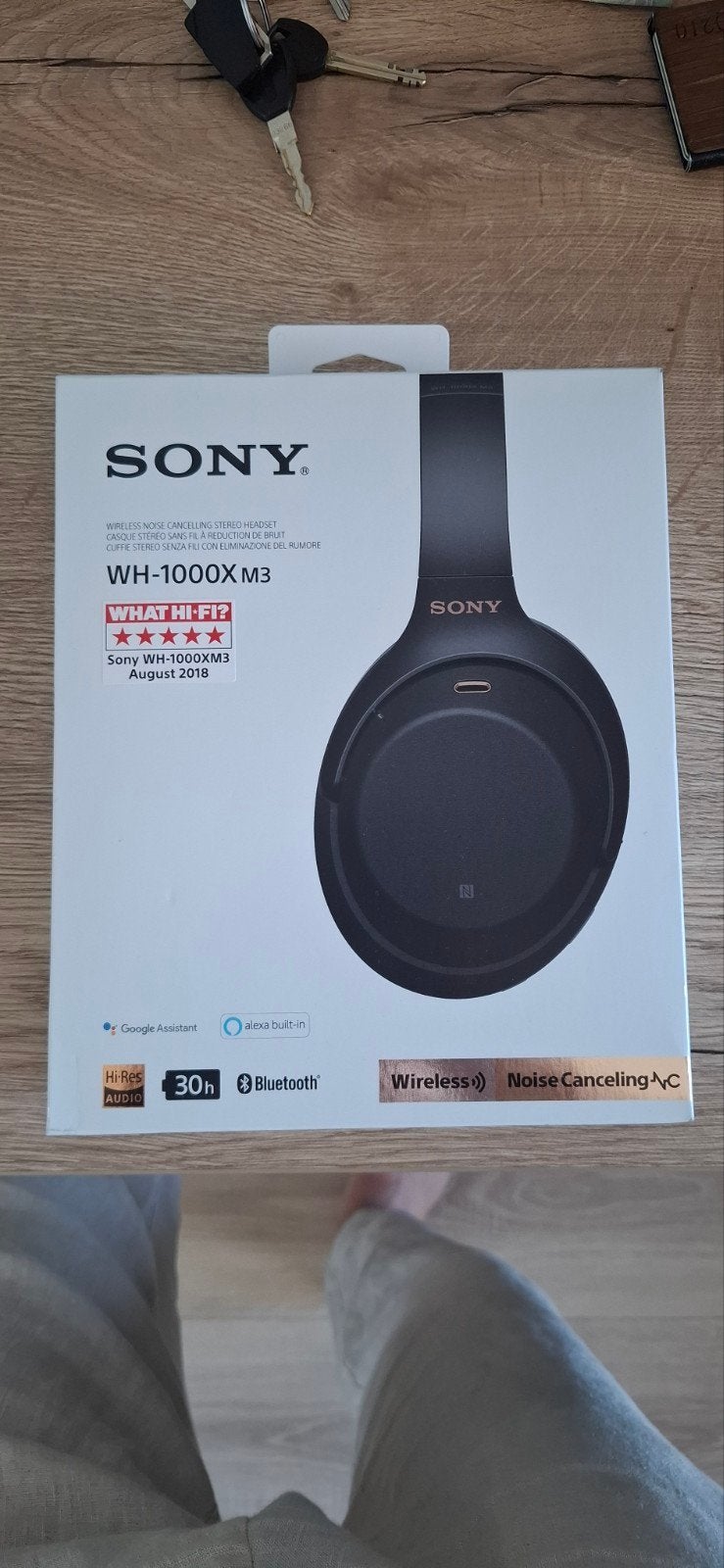 Sony WH-1000XM3 Draadloze Noise Cancelling Koptelefoon, Audio, Tv en Foto, Koptelefoons, Bluetooth, Ophalen of Verzenden, Zo goed als nieuw