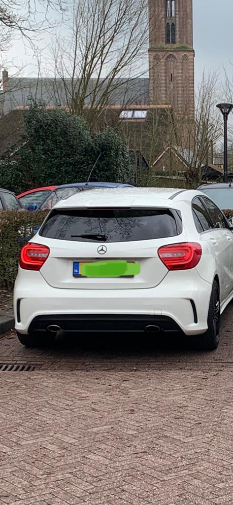 Sport diffuser AMG achterbumper Mercedes W176 (2012-2018), Ophalen of Verzenden