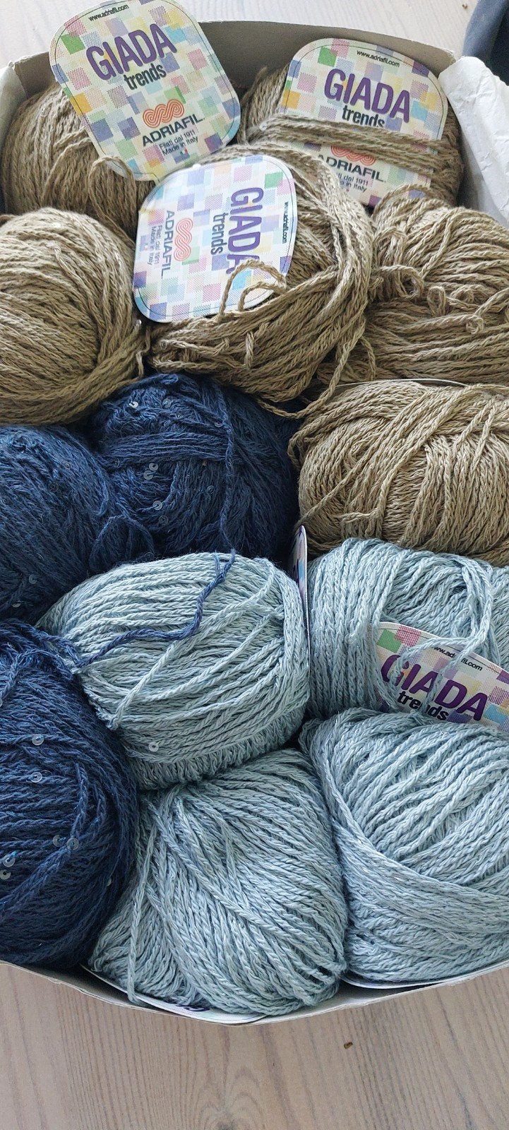 Gada trends garn 13 stuks, Ophalen of Verzenden, Nieuw, Breien of Haken, Wol of Garen