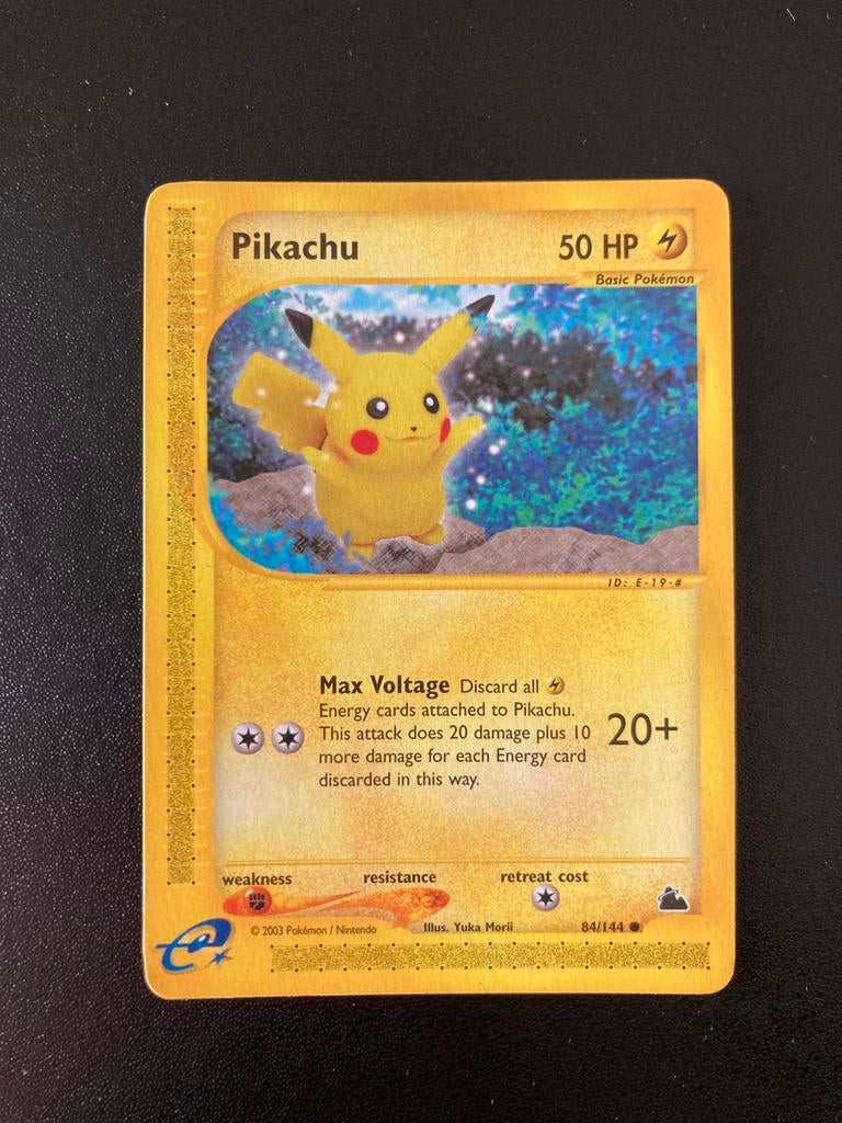 Pokemon kaart Pikachu, Ophalen of Verzenden, Zo goed als nieuw