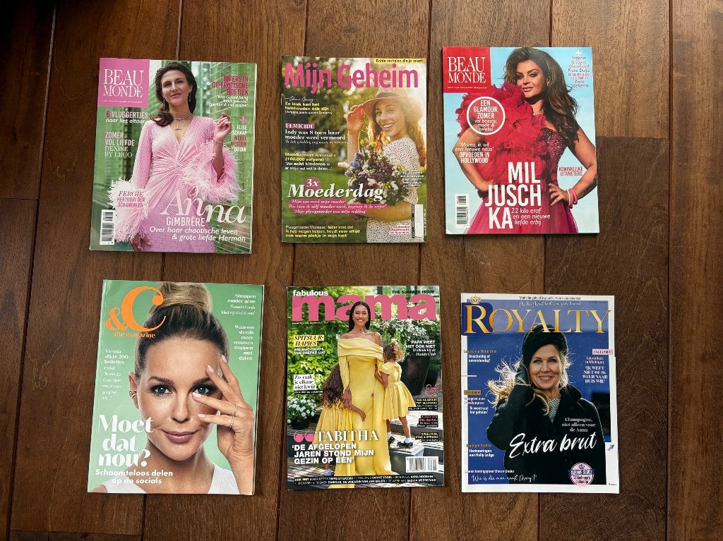 Tijdschriftenpakket 2026 &C Beaumonde enz NIEUW €9,95, Ophalen of Verzenden, Nieuw, Damesbladen