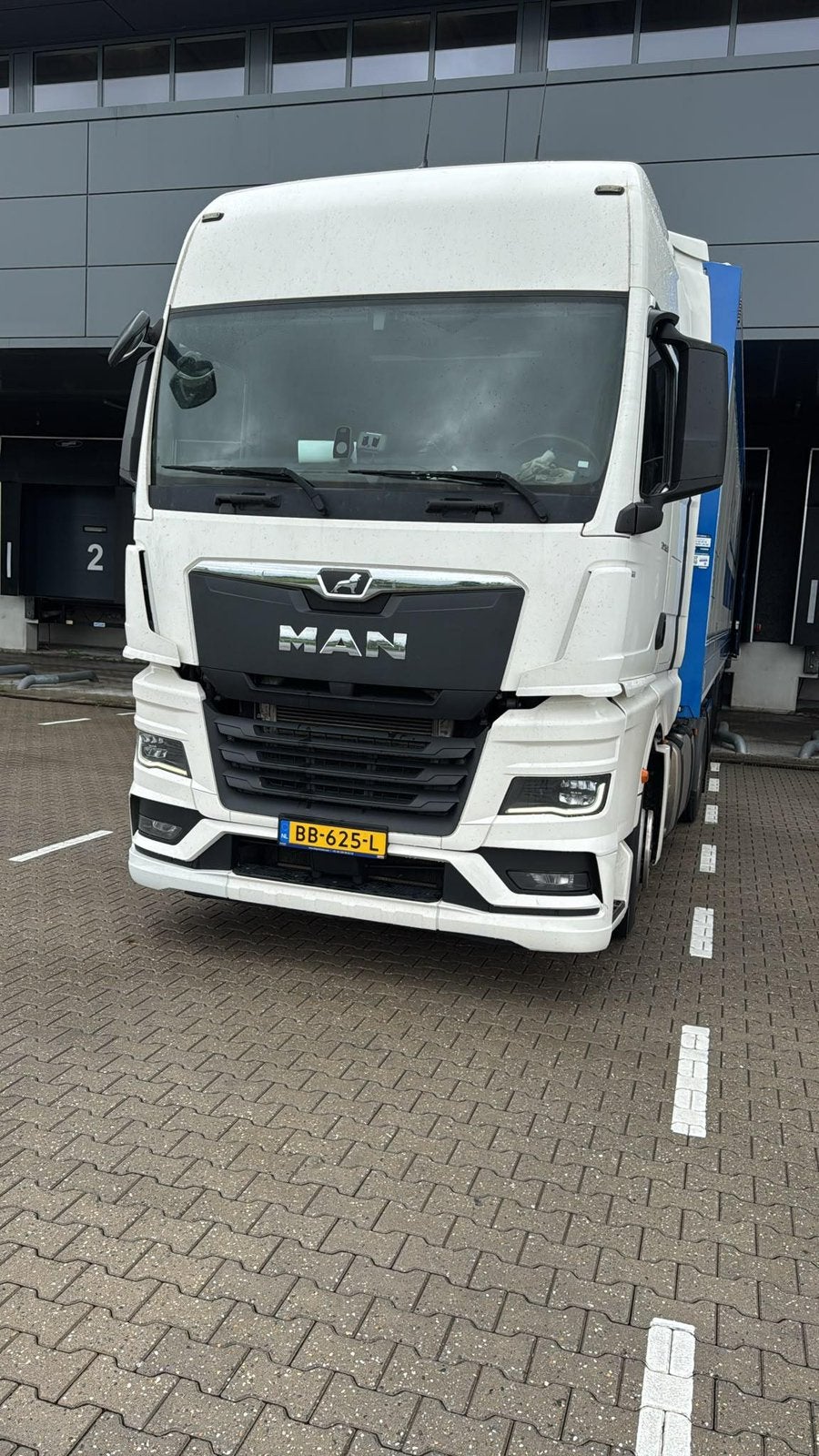 Leasecontract ter overname, Auto's, Stof, MAN, Wit, Diesel