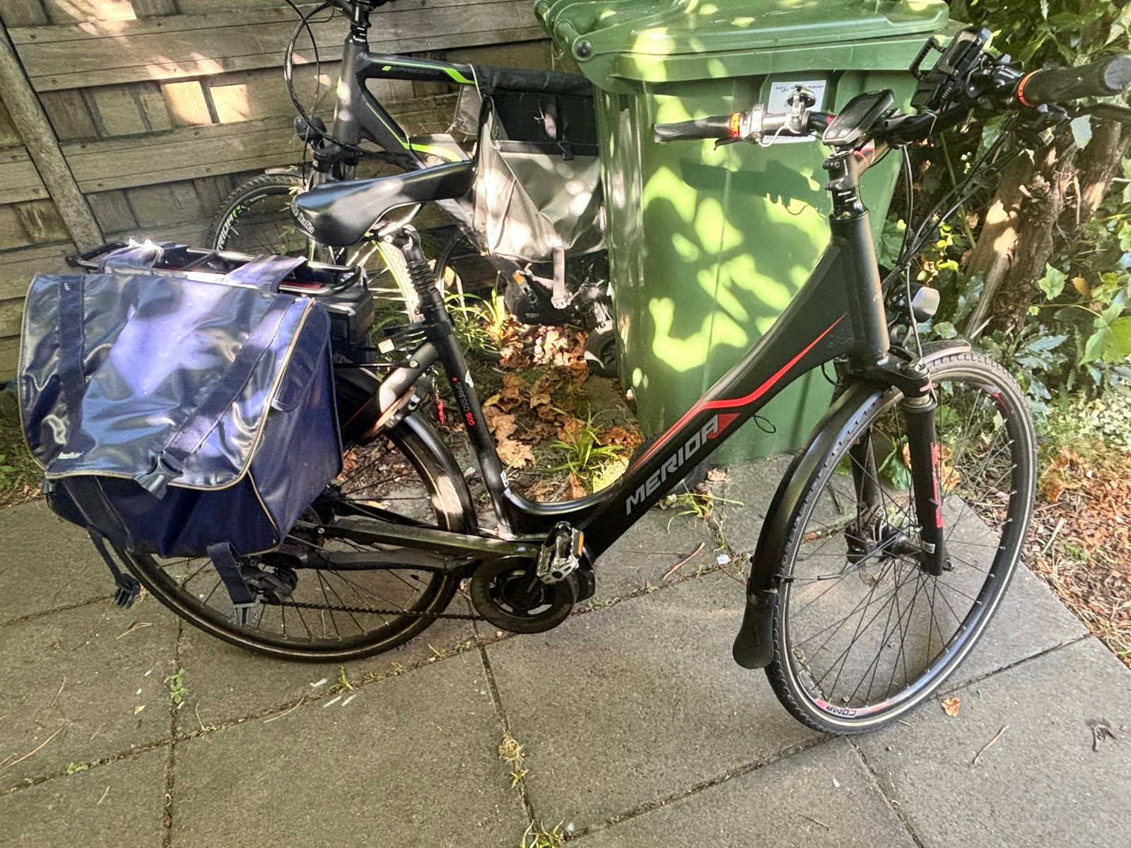 Merida Espresso 900 City e-bike met 2 opladers en goede accu, Gebruikt, 50 km per accu of meer, 55 tot 59 cm, Ophalen