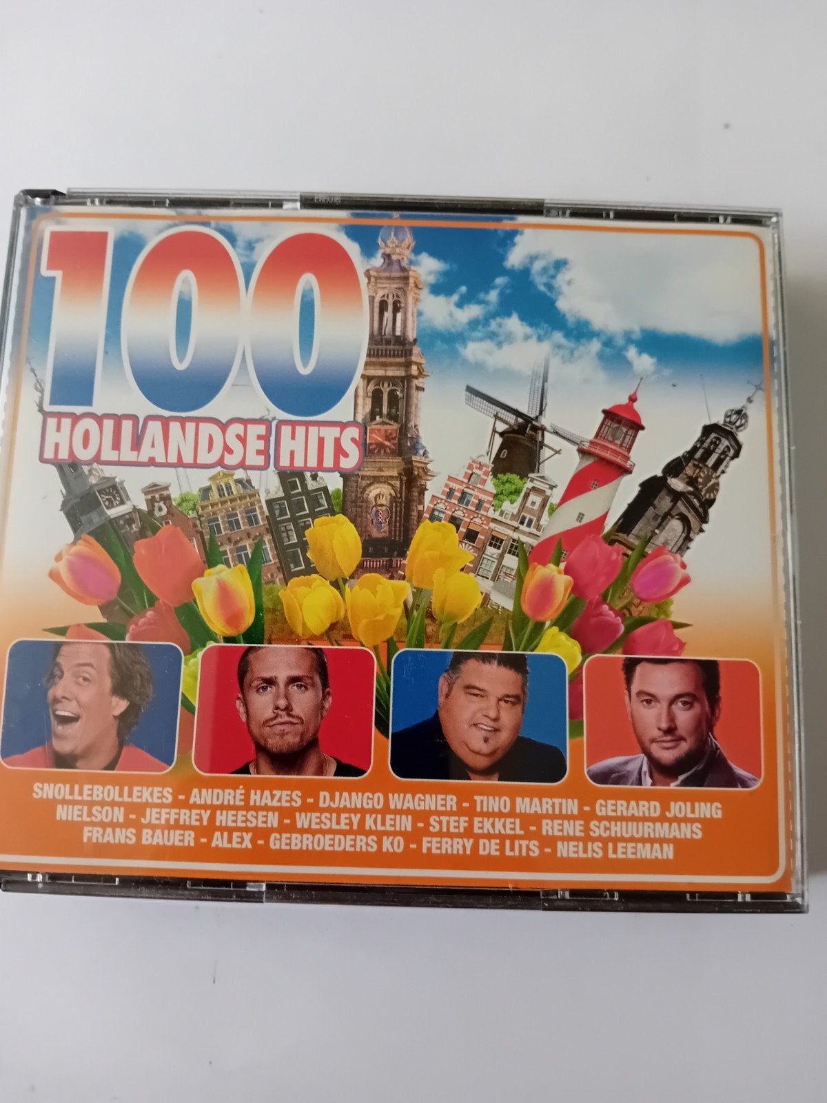 100 Hollandse Hits - Diverse Artiesten (4 CD Boxset), Boxset, Verzenden, Inclusief doosje, Feestmuziek