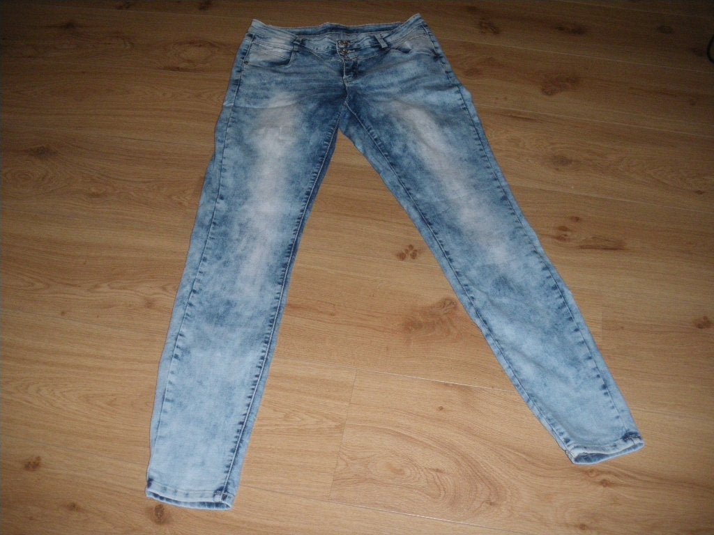 nieuw hele leuke licht blauwe spijkerbroek mt 40 fb sister, Maat 38/40 (M), Blauw, Nieuw, Ophalen of Verzenden