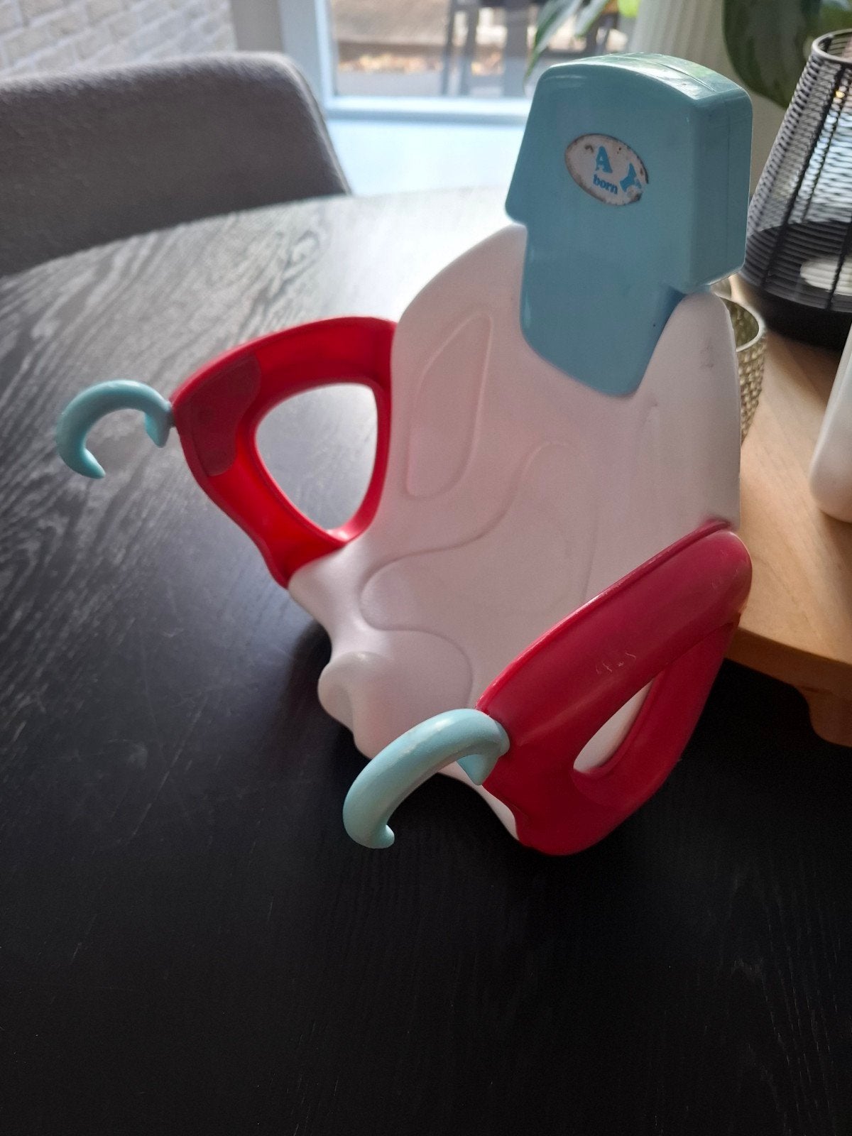 Babyborn poppen fietsstoeltje, Ophalen, Gebruikt