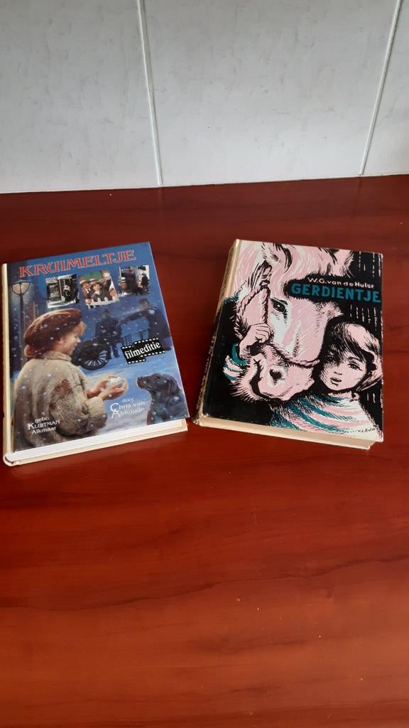 2 klassieke kinderboeken: Kruimeltje en Gerdientje, Ophalen of Verzenden, Gelezen, Chris van Abkoude, W.G. van de Hulst, Fictie algemeen