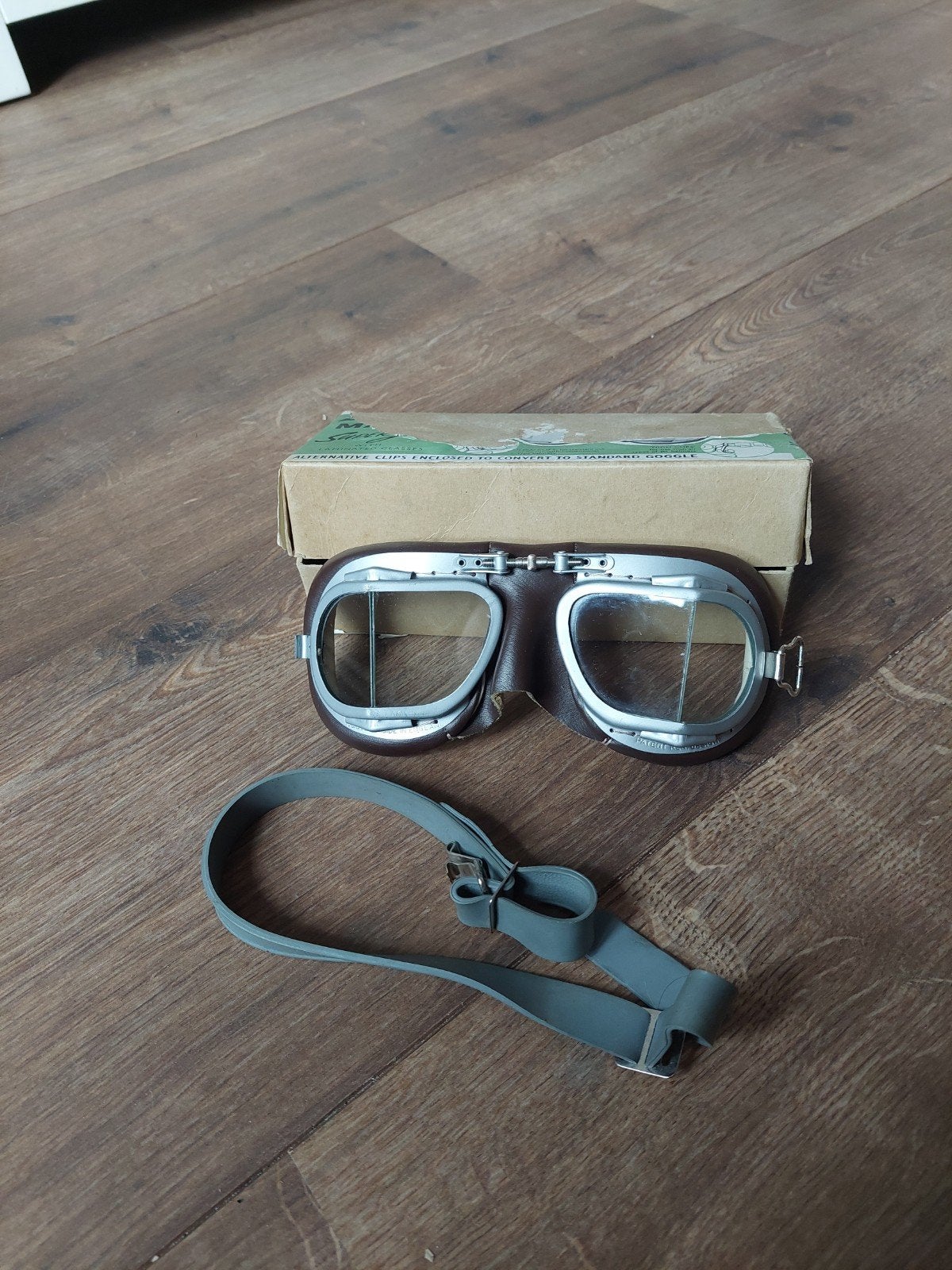 vintage the New Stadium mark 9 goggle, Ophalen of Verzenden, Zo goed als nieuw