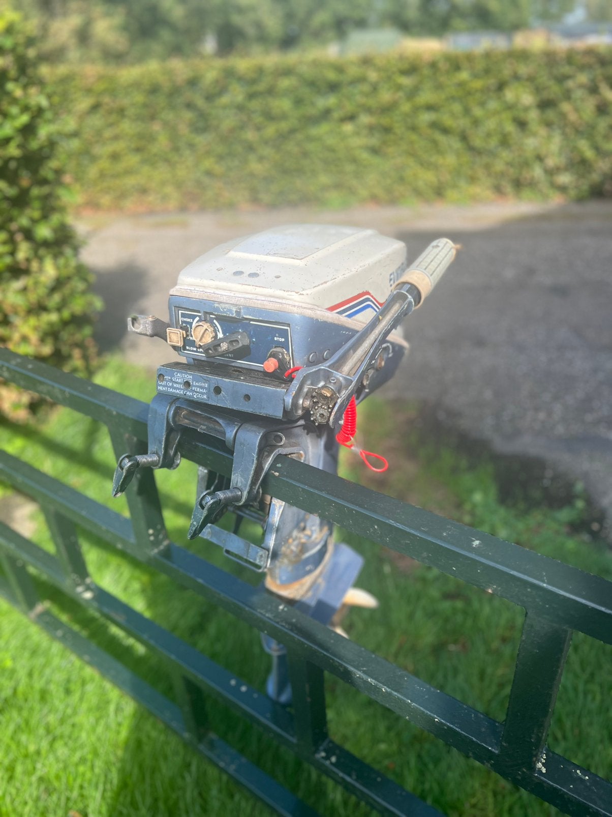 Evinrude 9.9pk 2t kortstaart buitenboordmotor opknapper, Ophalen of Verzenden, Gebruikt, Motor en Techniek, Zeilboot of Motorboot