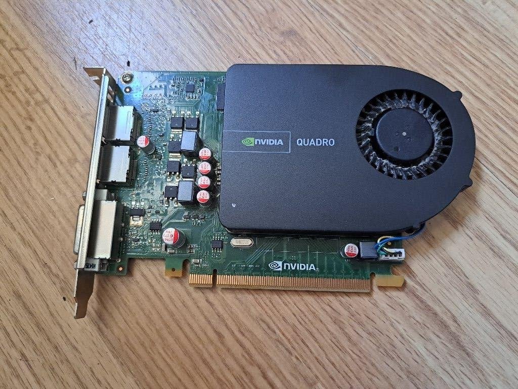 Nvidia Quadro 2000 1Gb, Ophalen, Zo goed als nieuw, GDDR5, PCI-Express 2