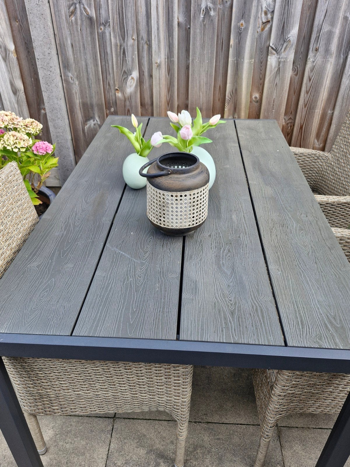 Tuin tafel, Ophalen, Gebruikt, Rechthoekig, Kunststof