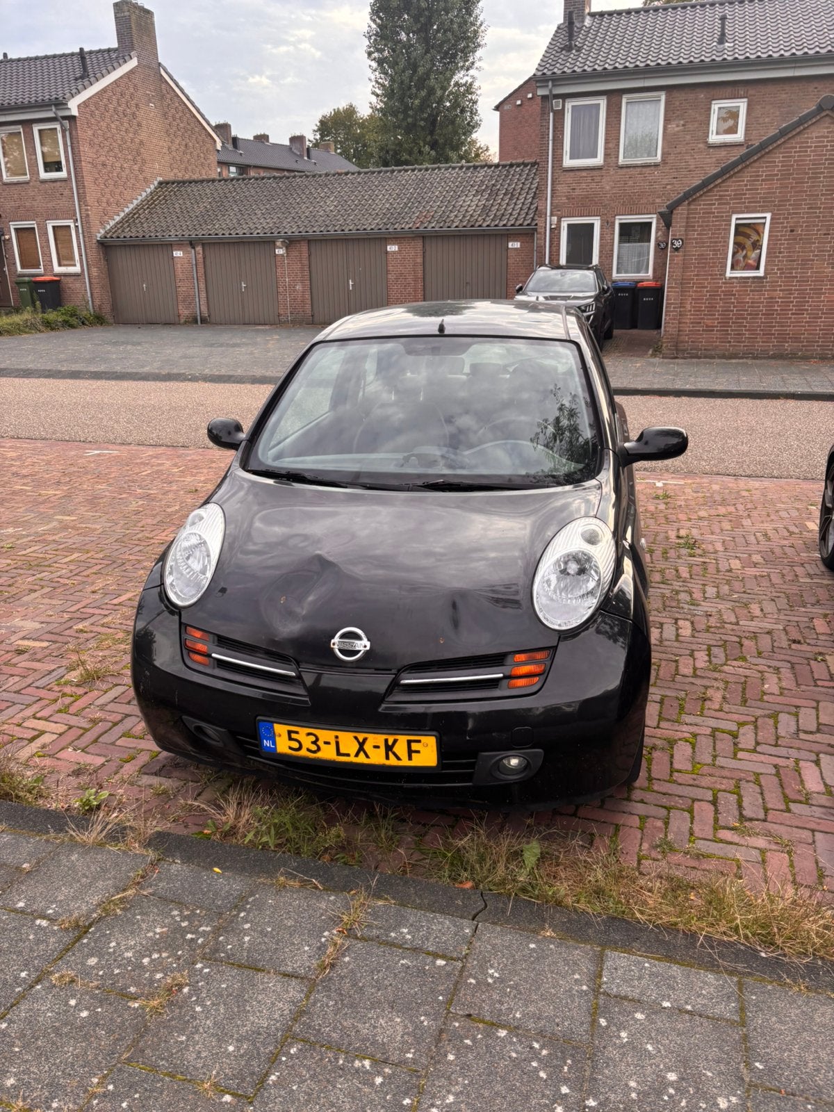 Nissan Micra 1.4 3DR 2003 Zwart, 31 €/maand, 4 cilinders, Zwart, Origineel Nederlands