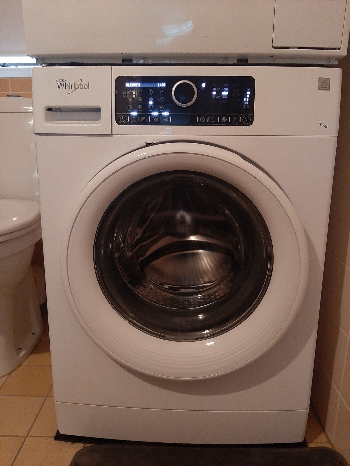 Whirlpool wasmachine 7kg GRATIS, Witgoed en Apparatuur, Wasmachines, Ophalen, Gebruikt, 85 tot 90 cm, 1200 tot 1600 toeren