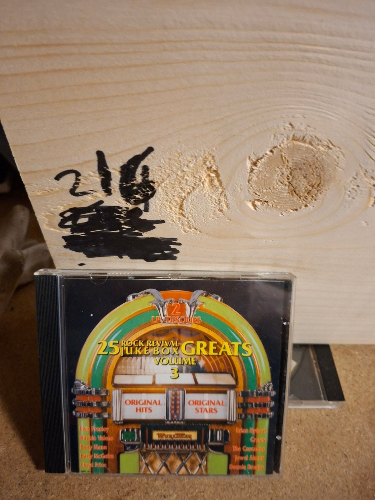 25 Rock Revival Jukebox Greats Volume 3 CD - Original Hits, Ophalen of Verzenden