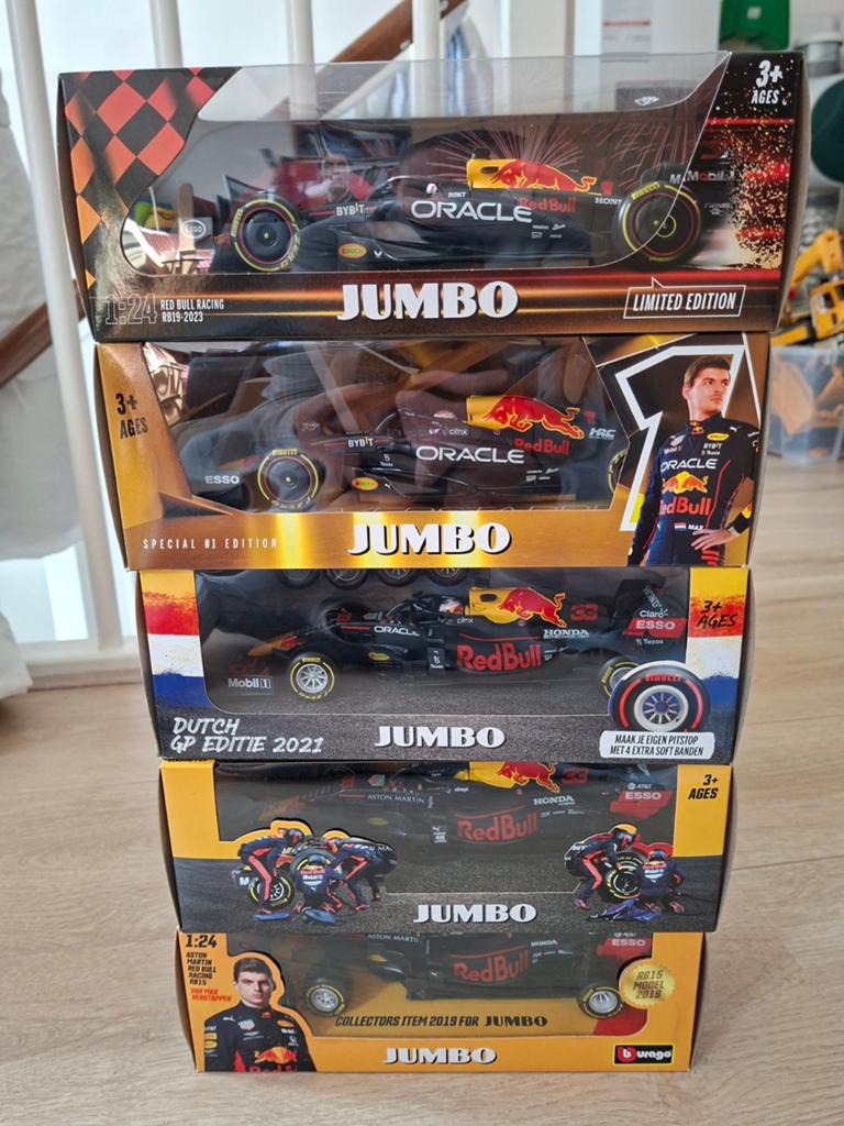 Max verstappen auto,s, Ophalen of Verzenden, Nieuw, Auto, Bburago