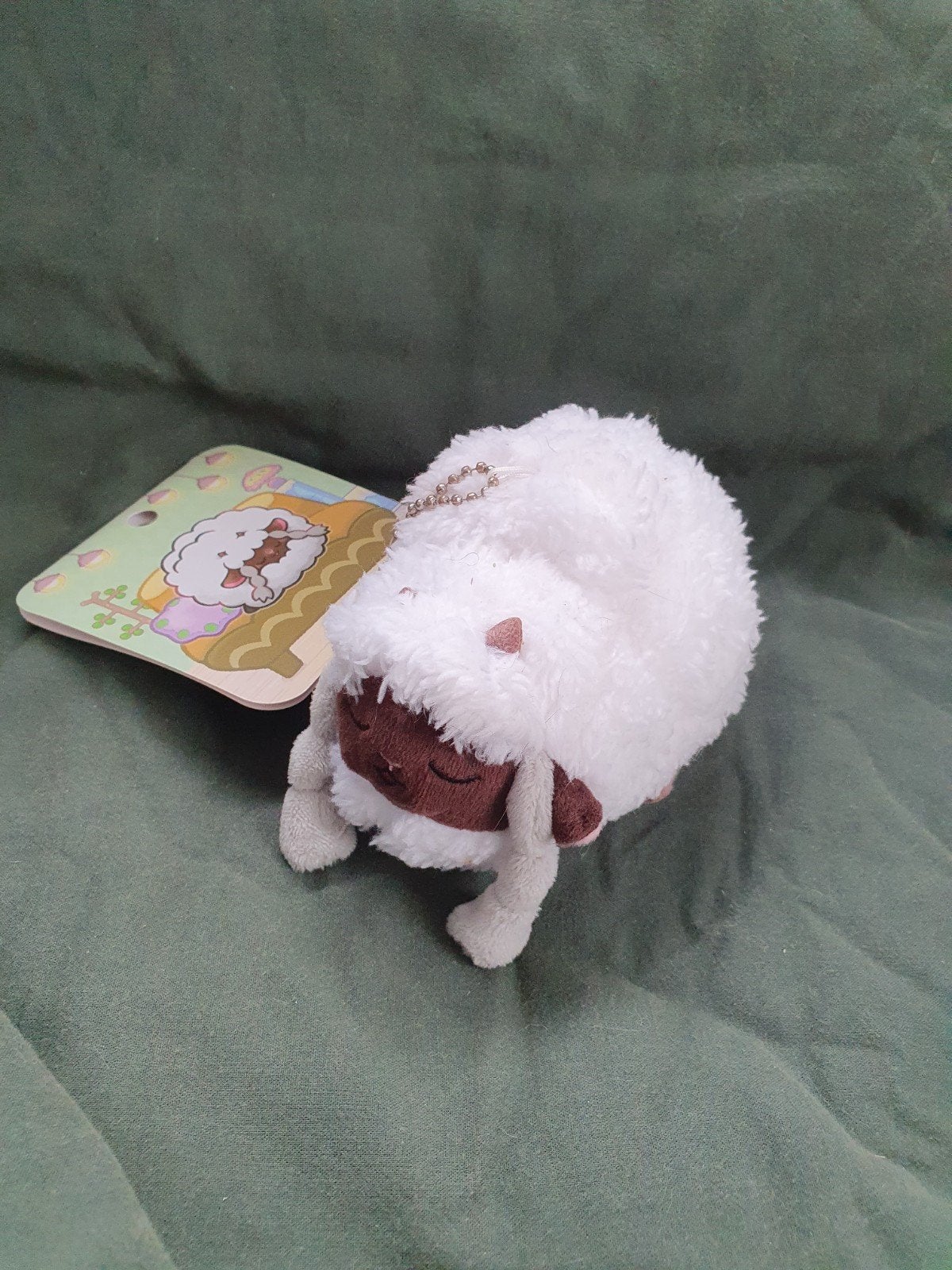 Zeldzame Wooloo 'Snorlax Yawn' Sleutelhanger uit Japan, Verzamelen, Ophalen of Verzenden, Nieuw, Knuffel of Figuurtje