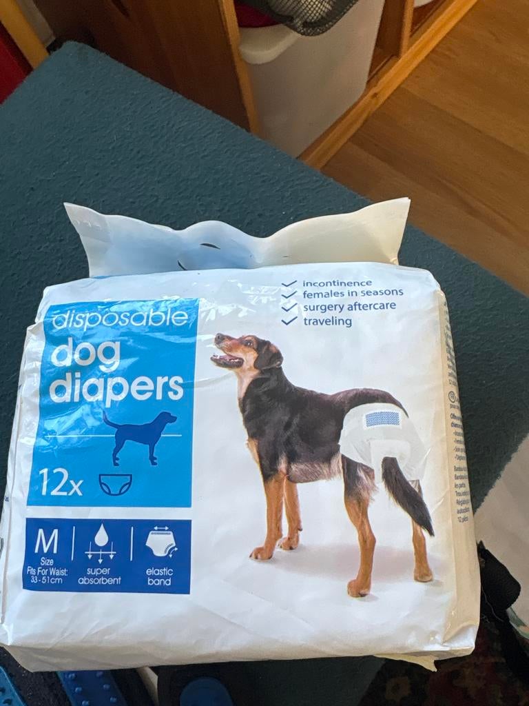 Honden luiers gratis ophalen, Ophalen, Gebruikt