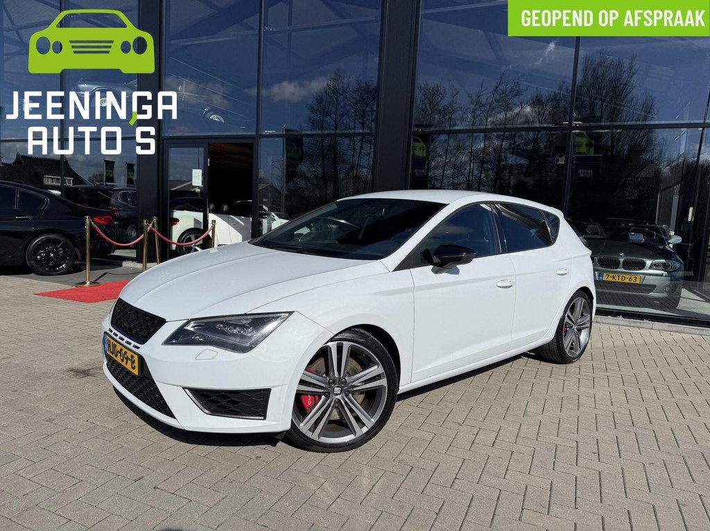 Seat Leon 2.0 TSI Cupra 280PK|Clima|Stoelverwarming, Voorwielaandrijving, 15 km/l, Gebruikt, 4 cilinders