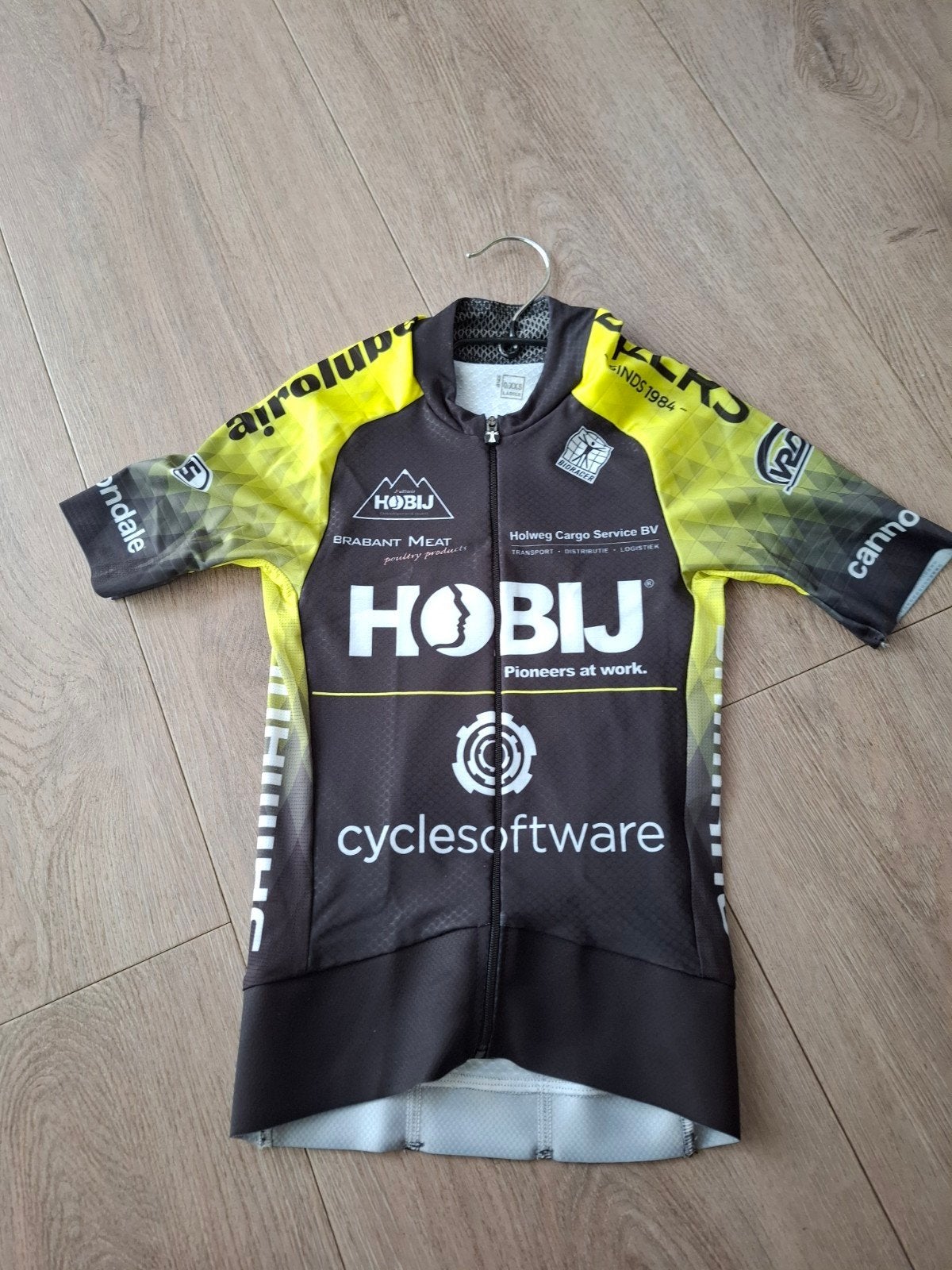 Wielershirt nieuw maat xxs dames/ 152 164 kinderen